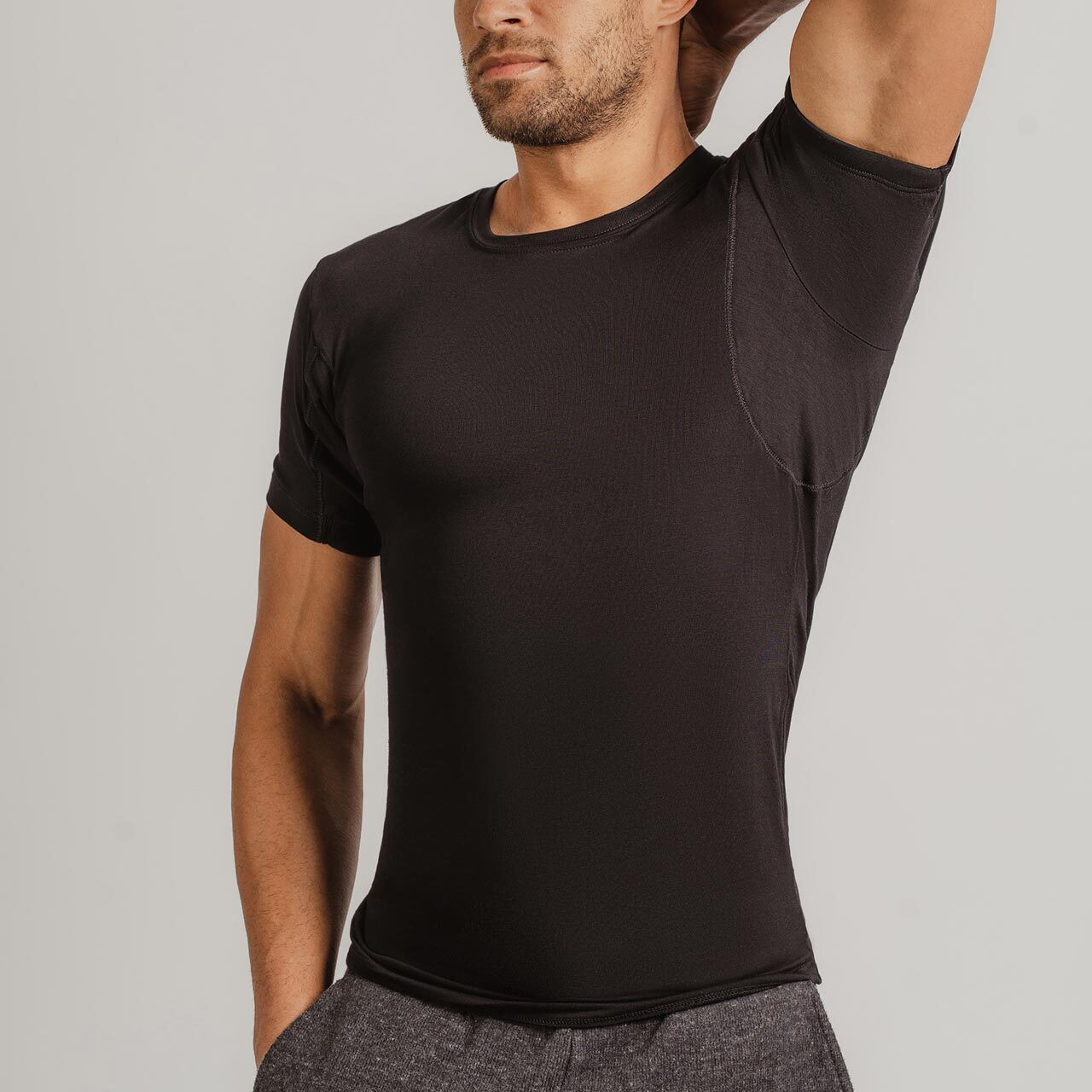 Men's Undershirts Slim Undershirts Men's Sweat Proof Slim Fit