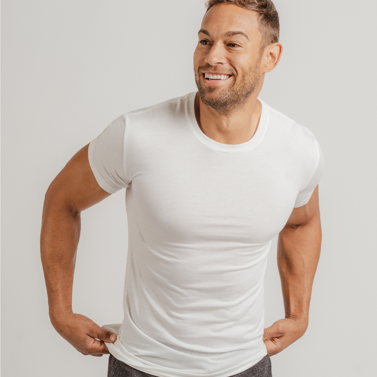 Men's Premium Anti-Odor Undershirt Pack — Crewneck