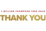 Thompson Tee Celebrates the Sale of Its One Millionth Tee