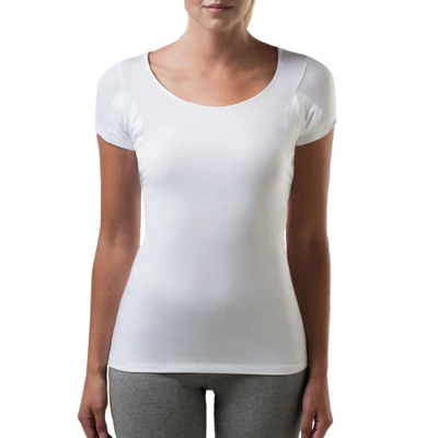 Women's Sweat Proof Undershirt - Slim Fit Scoop Neck