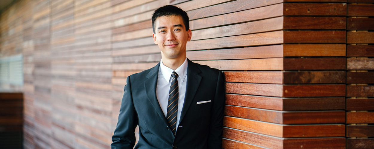 black undershirt with dress shirt