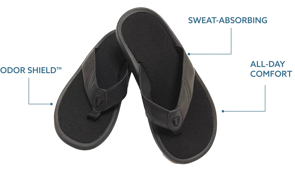 Odor Shield™ Flip Flops