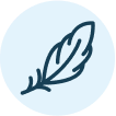 Feather icon