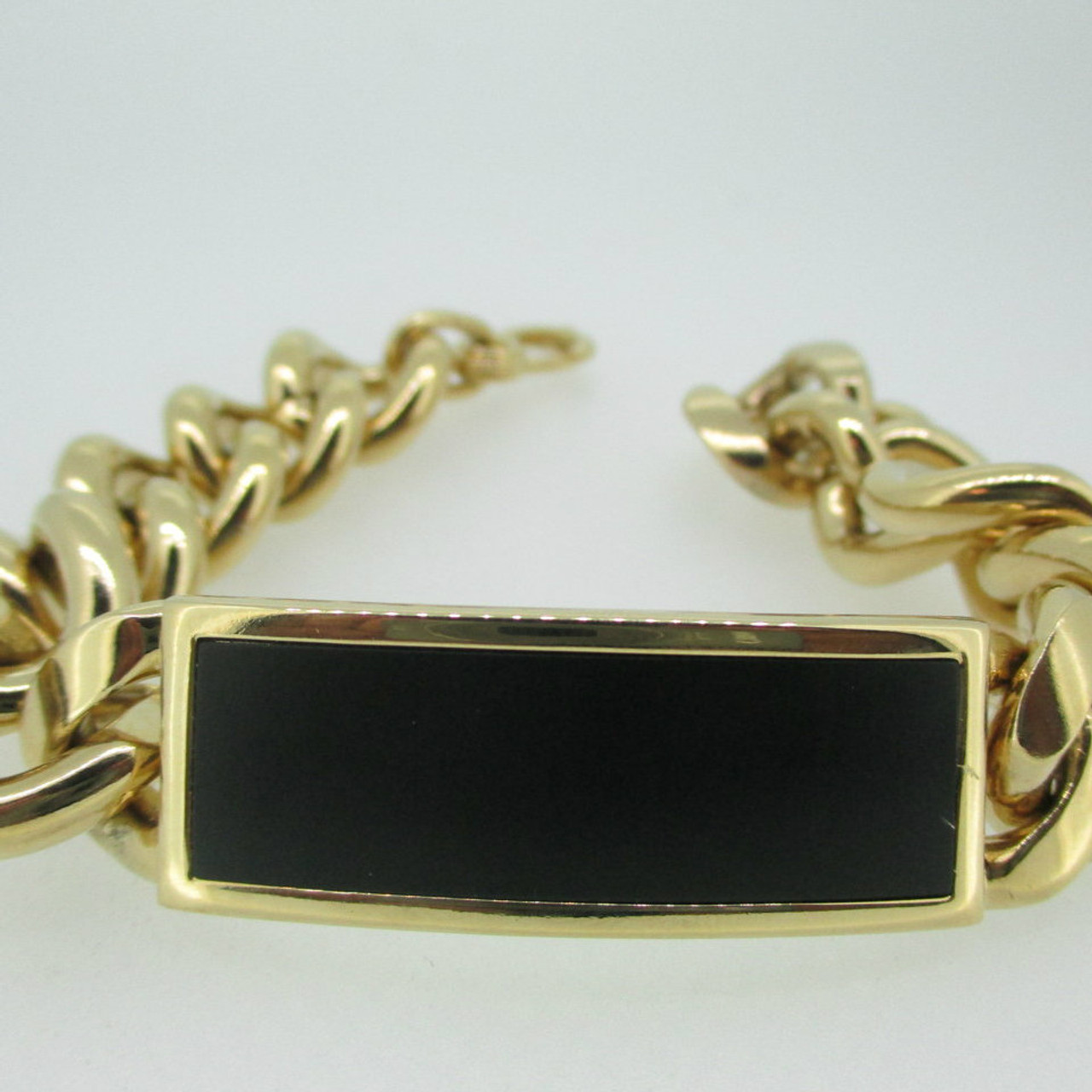 Speidel Gold Men's ID Bracelet