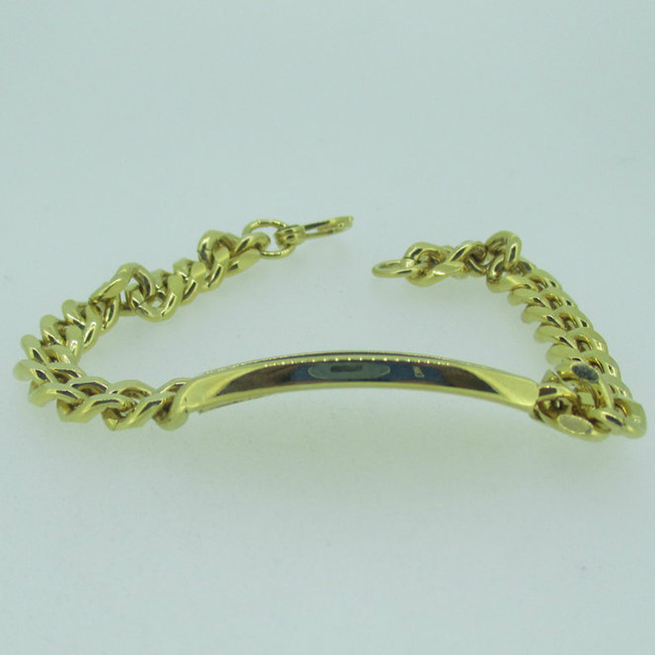 Speidel Gold Men's ID Bracelet