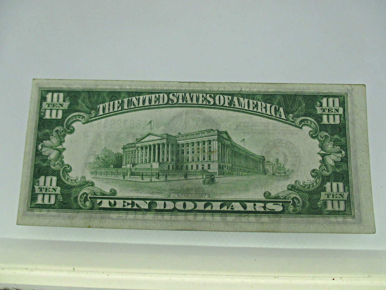 10 dollar bill back