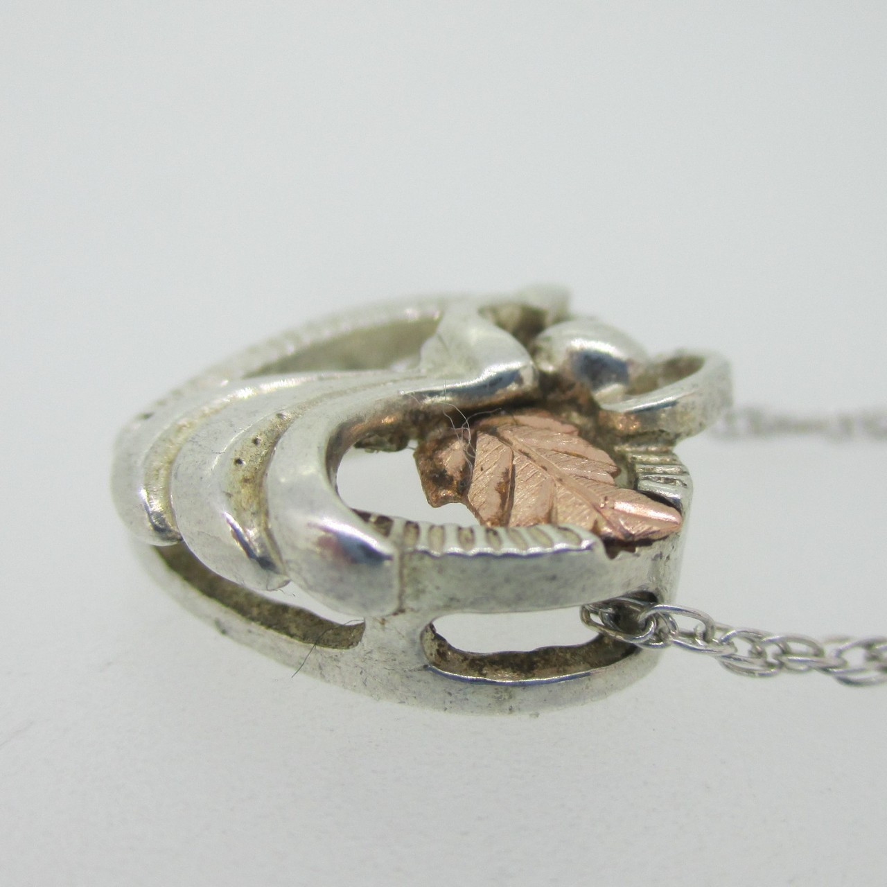 Sterling Silver & 12K Black Hills Gold Angel Coleman Co