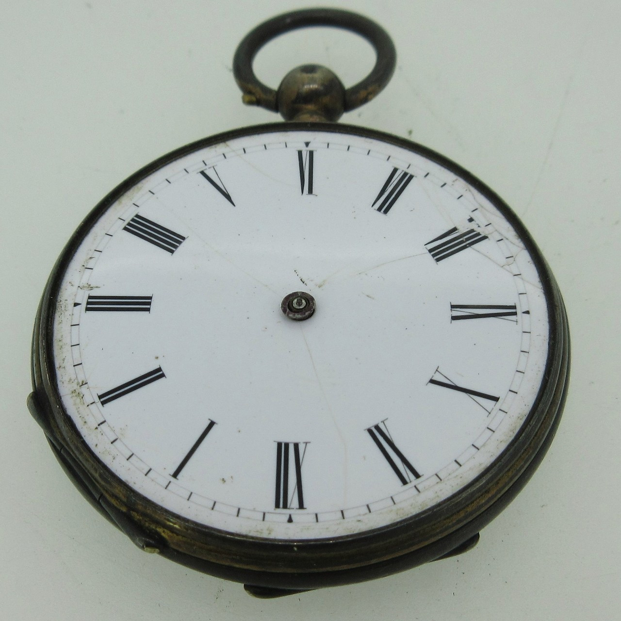 Antique Echappement Cylindre French 16s Jeweled Silver Pocket Watch ...