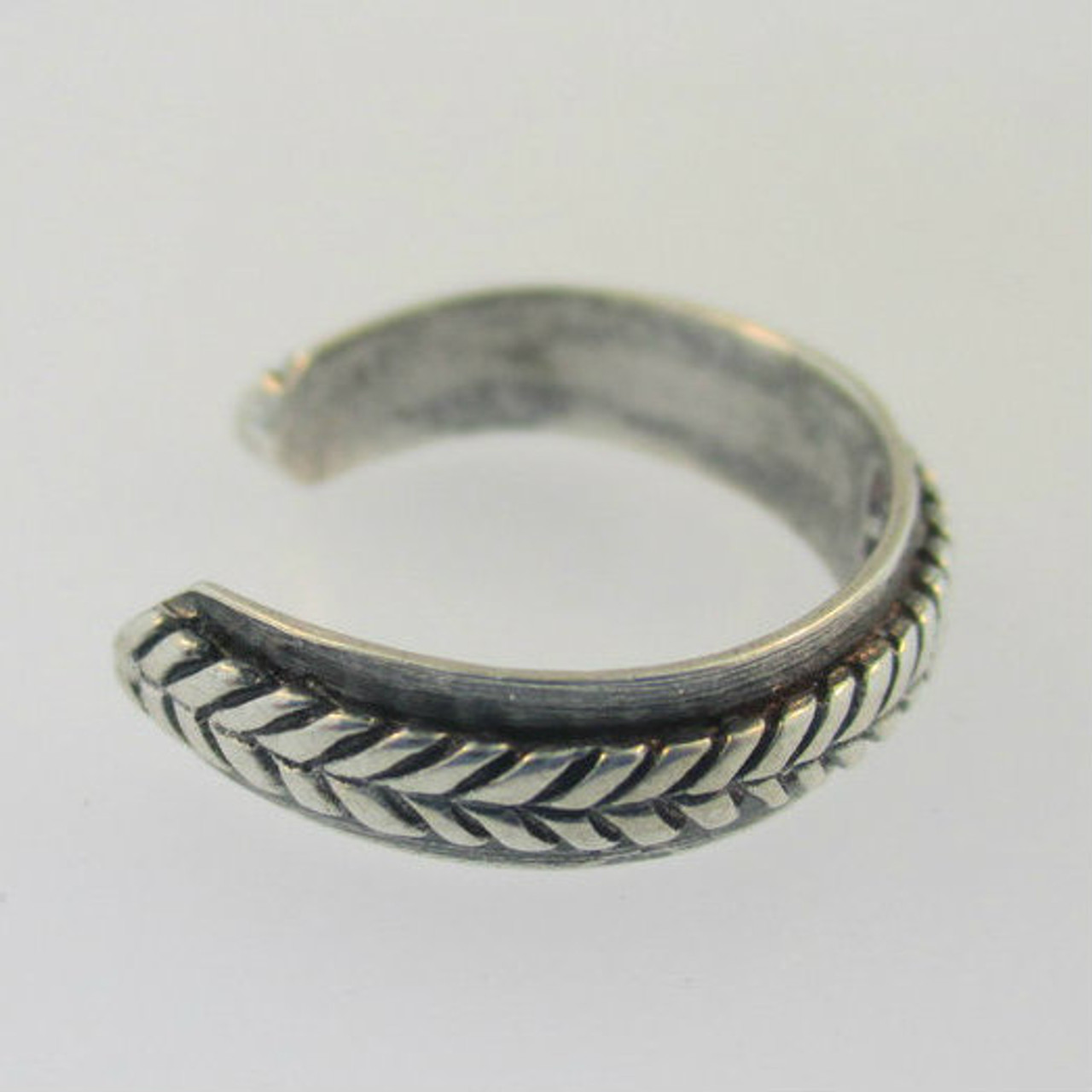Adjustable Silpada Sterling Silver Toe Ring Size 8