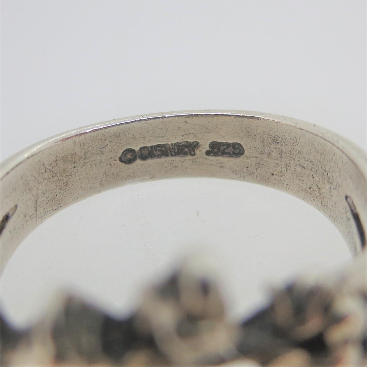 925 Circle C Ec Ring Diamond Ring