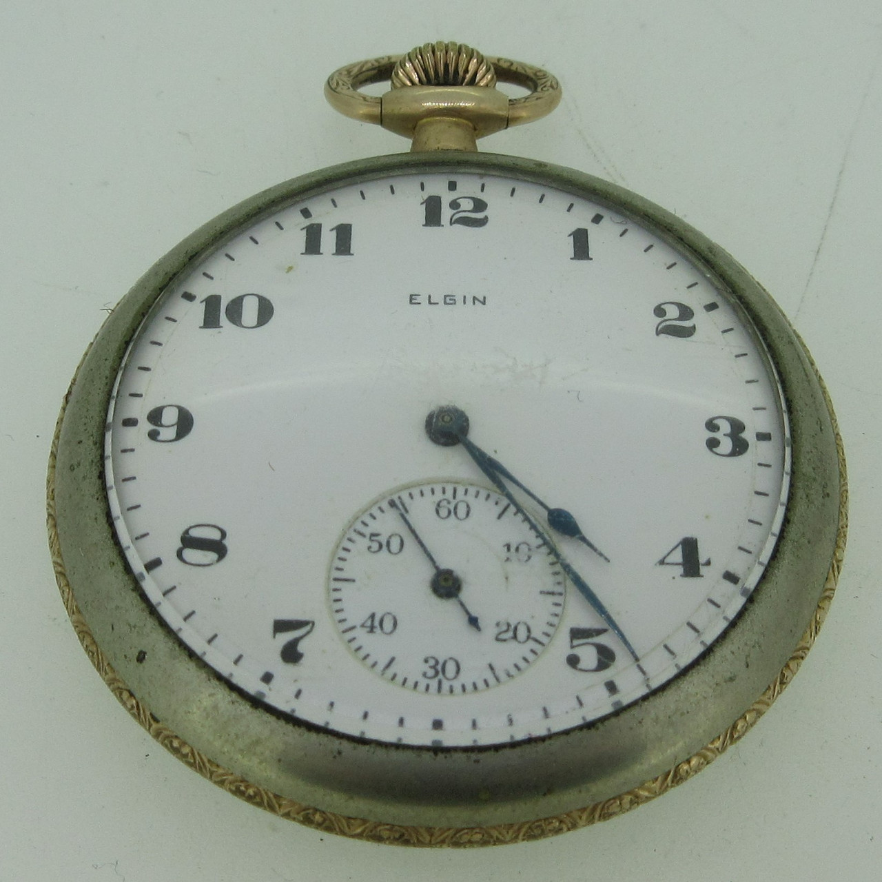 Elgin 16s Model 7 Pocket Watch Grade 387 - Inventory 4322 