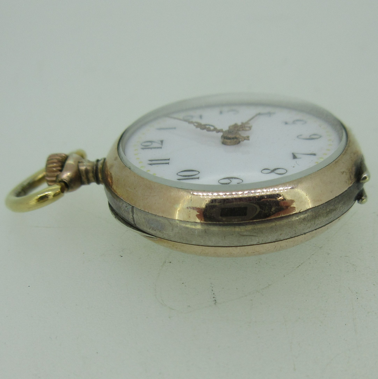 Antique Atlant German 800 Silver Checkerboard Niello Wristwatch-Scrap,  Parts