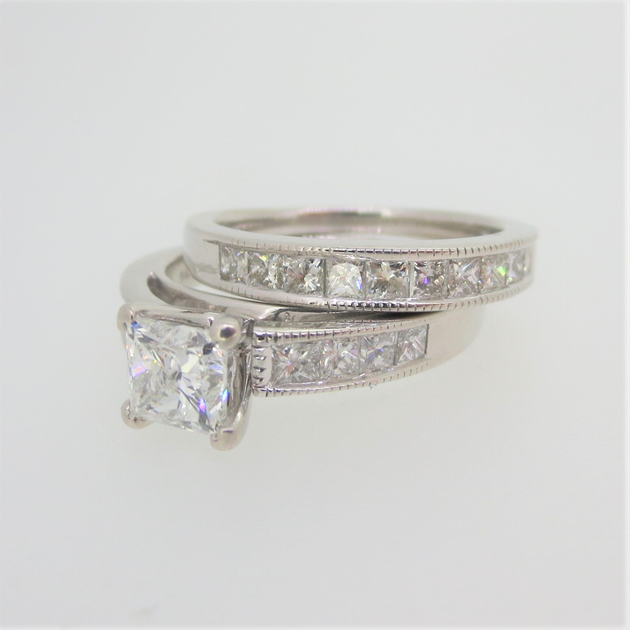  SHELOVES 3 Carat Emerald Cut Engagement Rings for