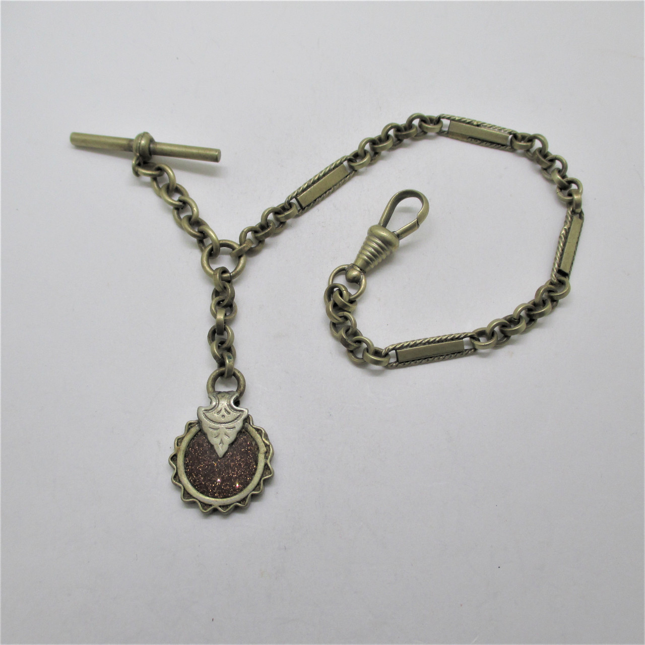 antique silver pocket watch chains and fobs