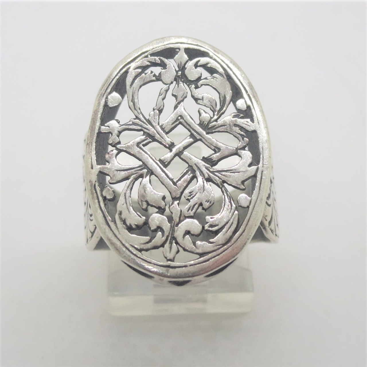 Sterling Silver Open End Ring SBGR00976