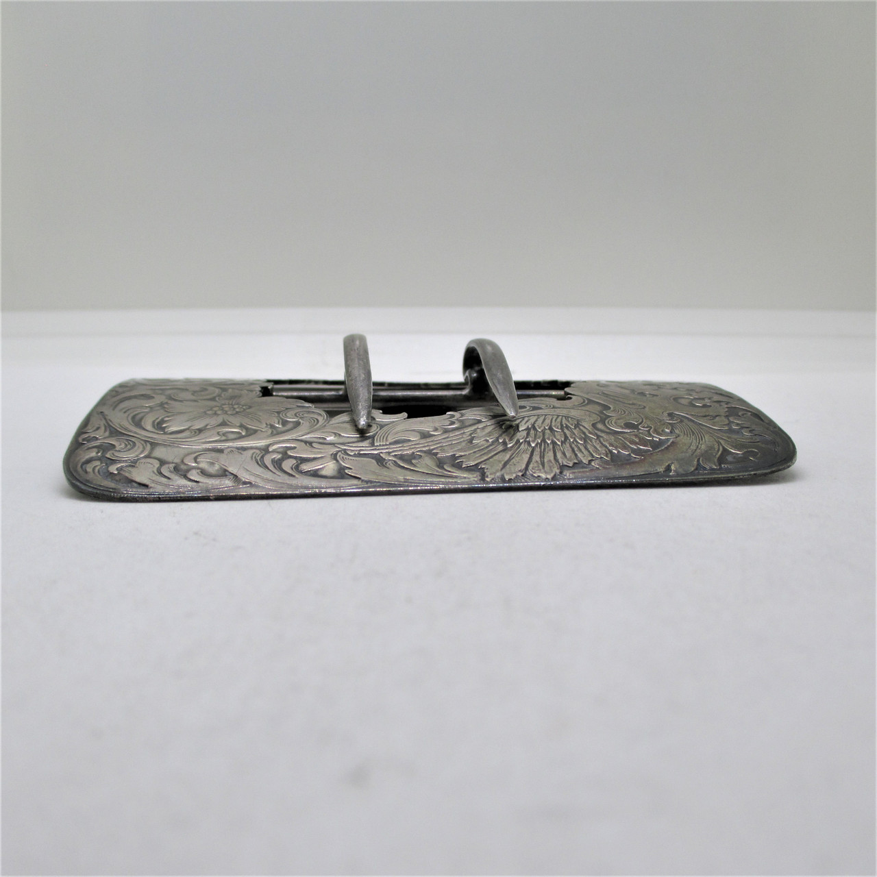 【VTG】R. Blackinton Co. ID Belt Buckle R. BLACKINTON & CO. 925 Sterling Silver / 14K Antique Art