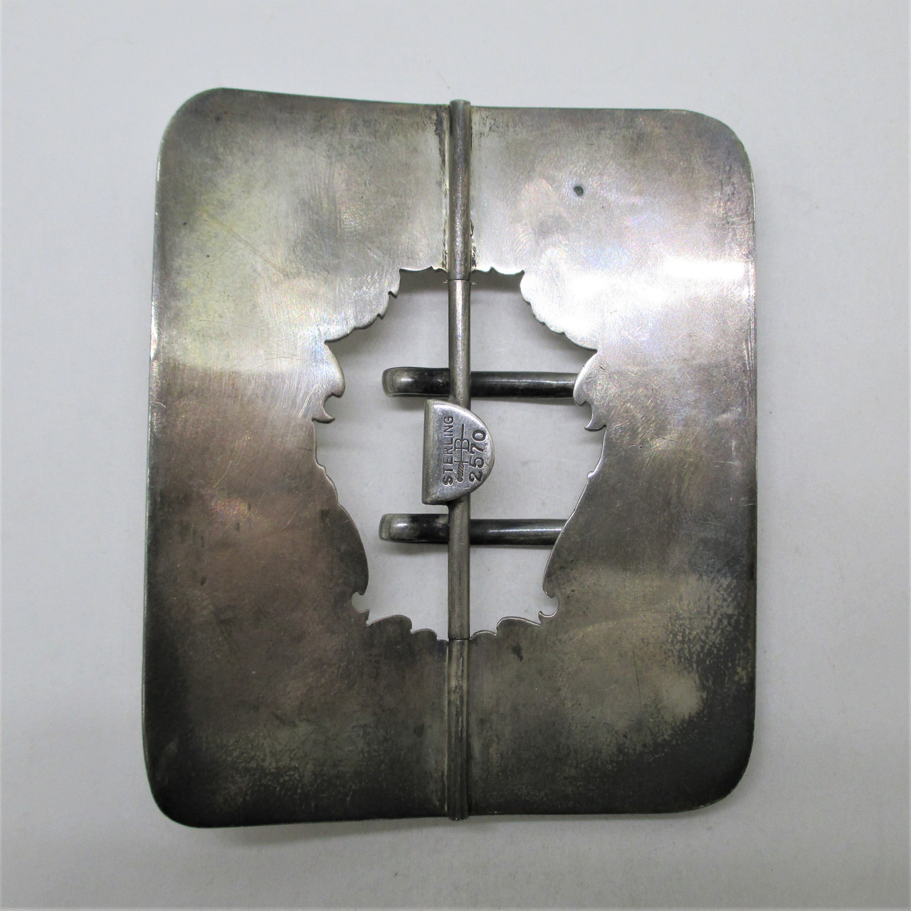 R. Blackinton & Co Sterling Silver Mirrored Image Floral
