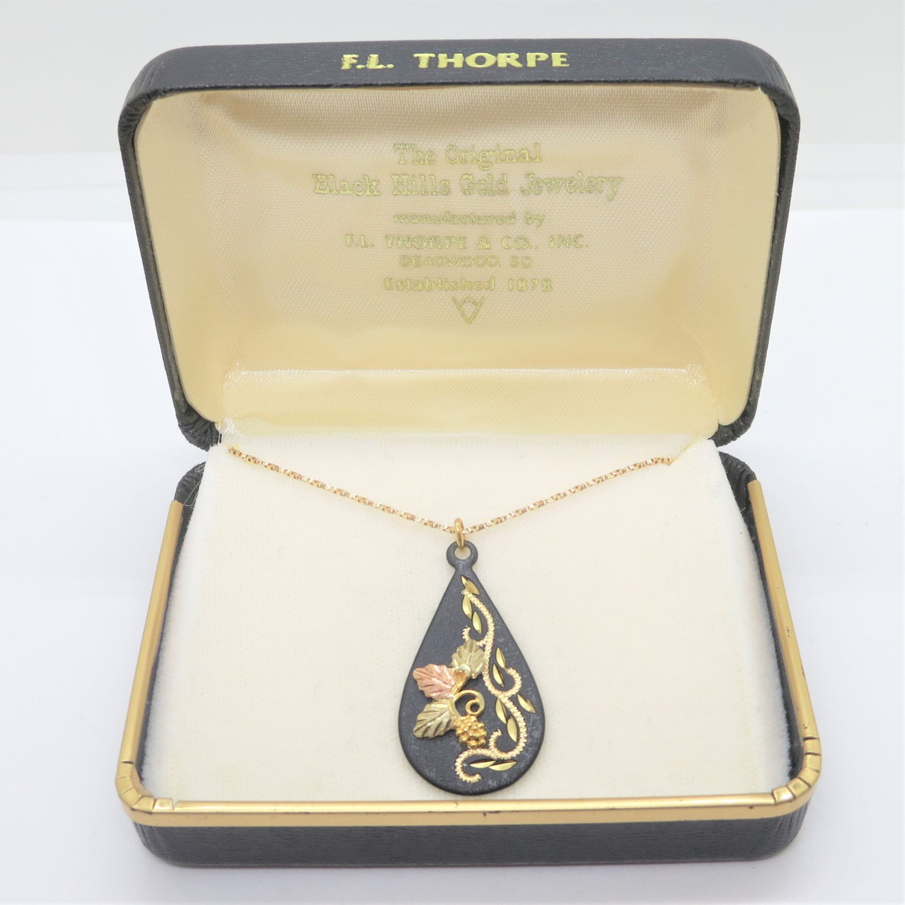 F.L. Thorpe Landstrom Pendant Necklace 