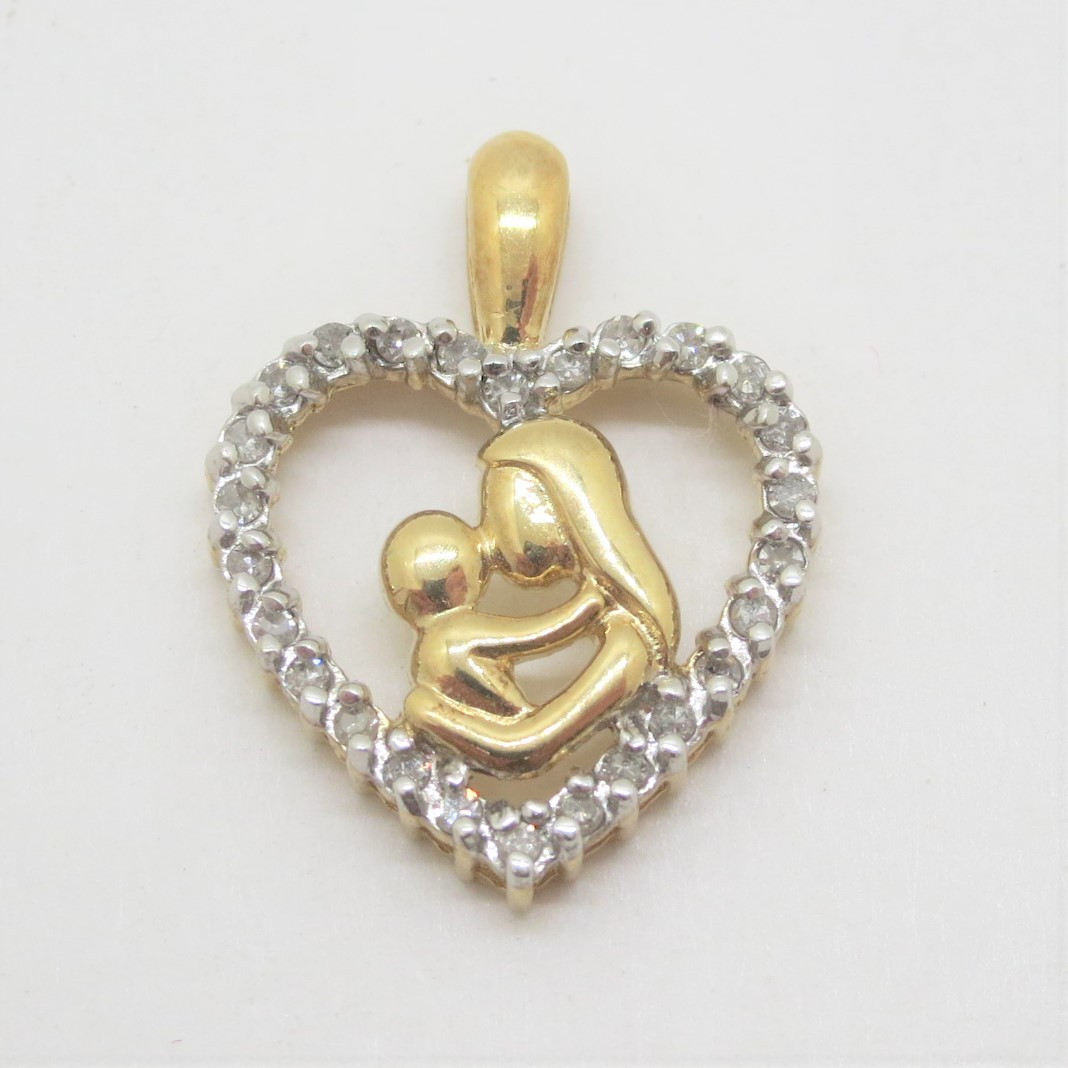 10k Yellow Gold ZRW Signed Mother and 