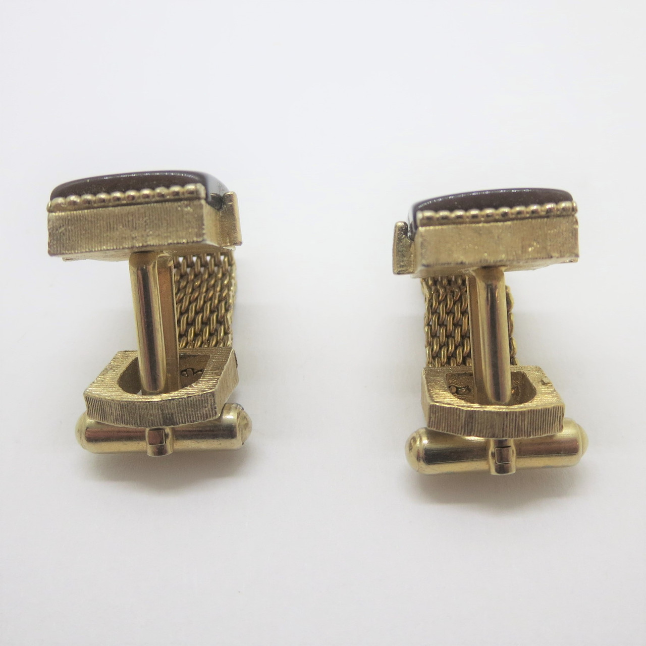 Kendra Scott Emmerson Silver Cufflinks in Tiger's Eye