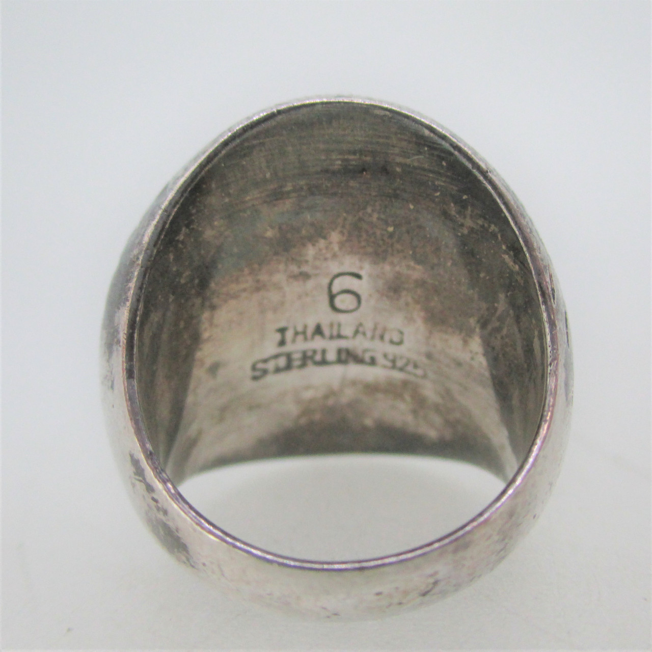 ヴィンテージ！Silver Round Dome リング ヴィンテージ！Silver Round