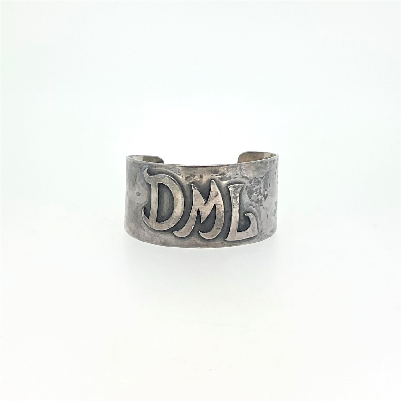 Cabin Craft Shop DML Monogram Cuff Bracelet