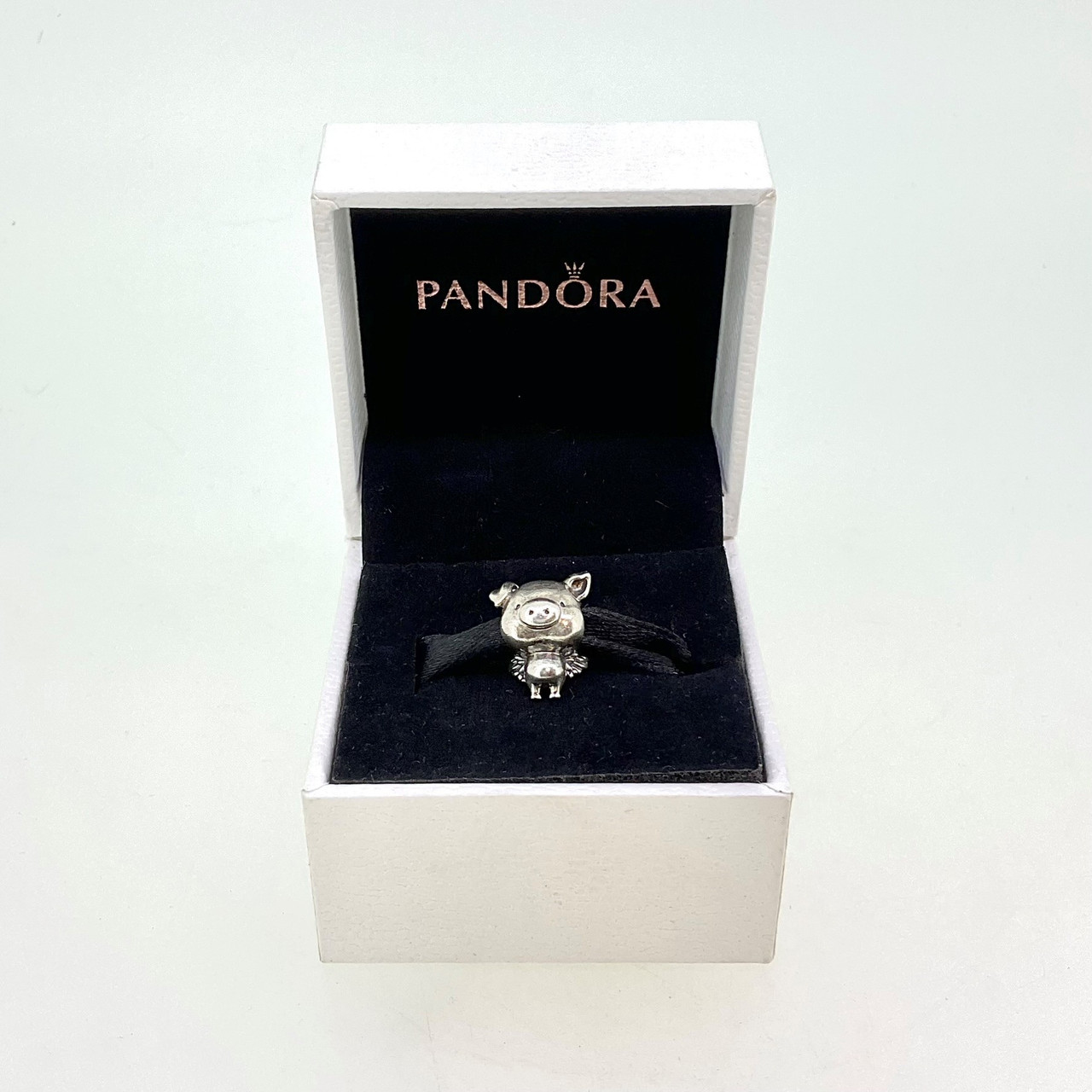 GENUINE PANDORA SILVER, 14ct Gold & Diamond Entangled Beauty Charm 790277D  £109.00 - PicClick UK