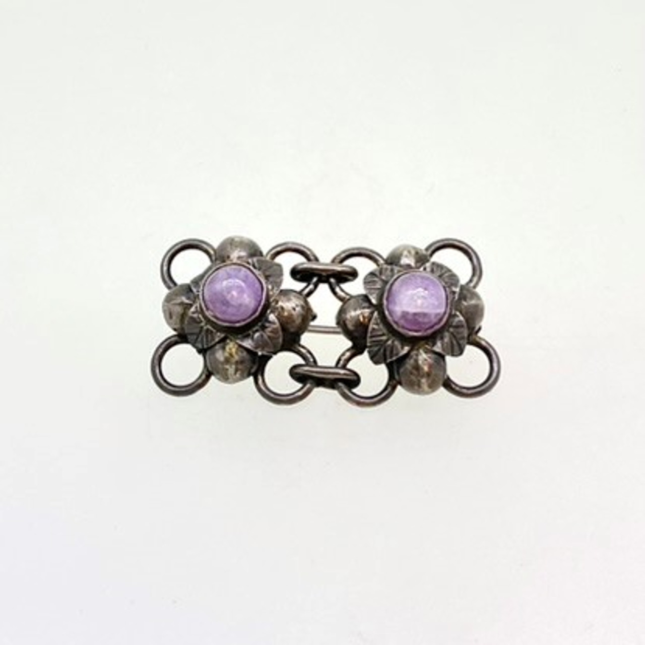 Vintage Sterling Silver Mexican 孔雀貝ブローチ 925 Sterling Silver Vintage Mexico Leaf Pin Brooch | eBay