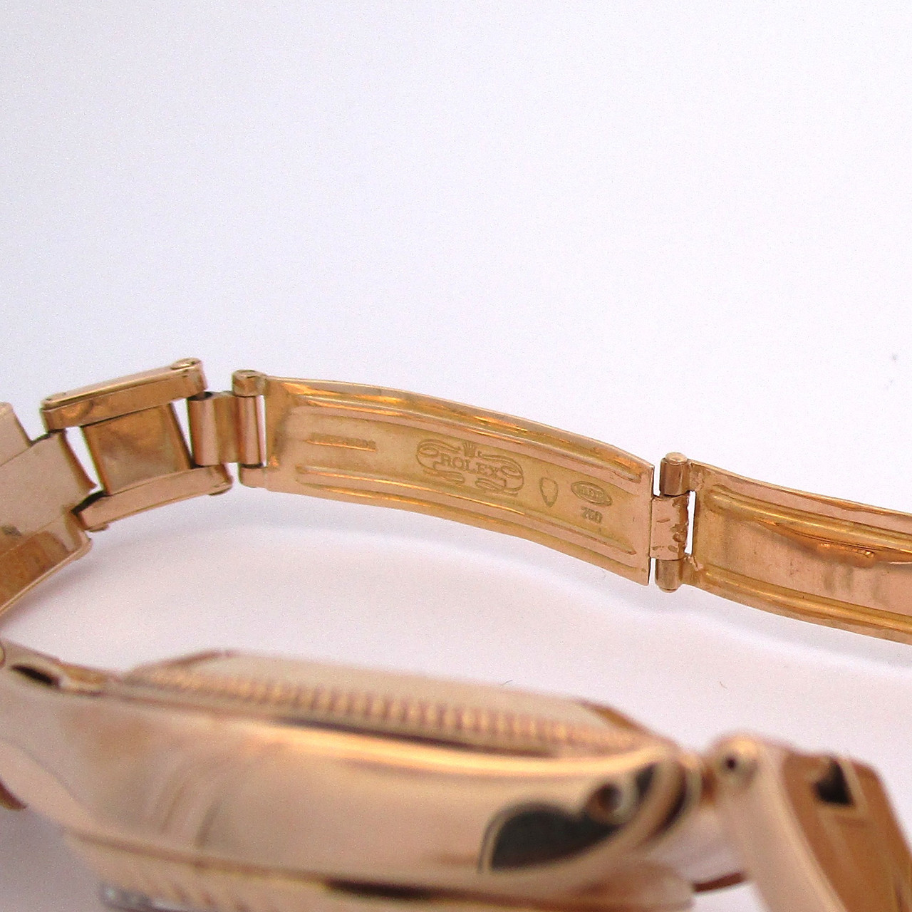1973 Rolex Lady Datejust Ref. 6197 26mm 18k Yellow Gold White Dial