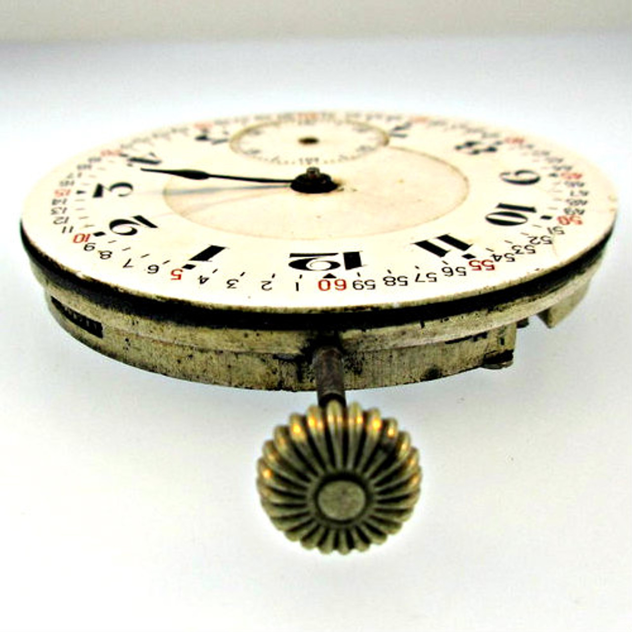 Antique Fleurier Watch Co. 15j 16s Movement and Dial Parts Steampunk