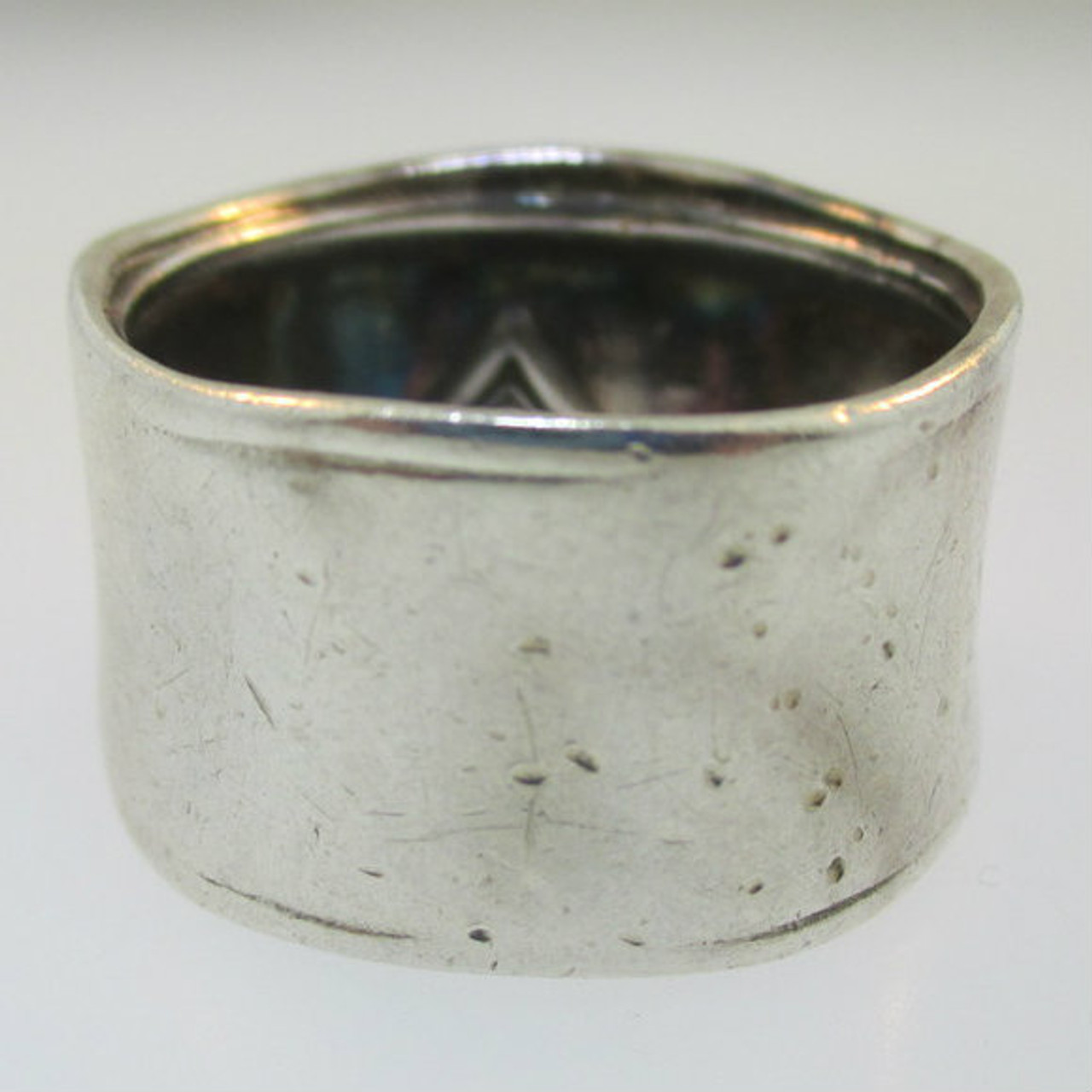 Sterling Silver Cigar Band Silpada Ring Size 11