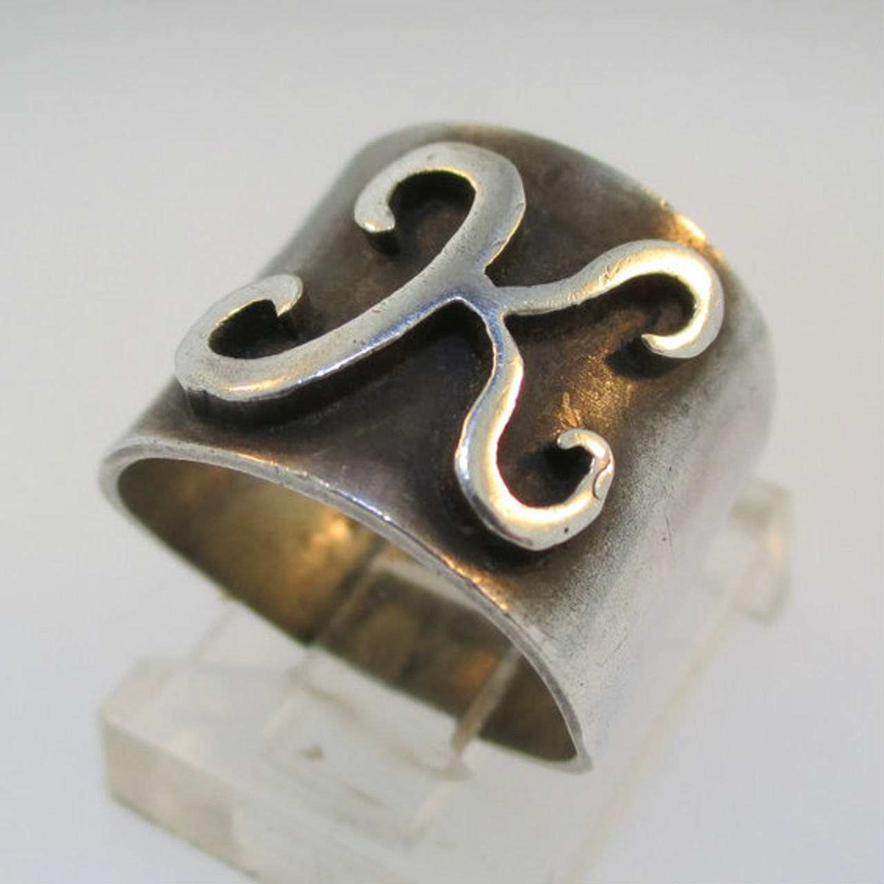 Bailey: Sterling Silver Monogram Ring – KK's