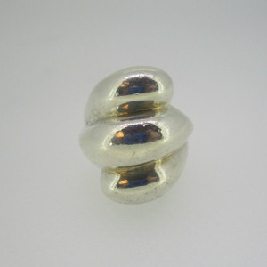 Sterling Silver Dome Ring Size 9