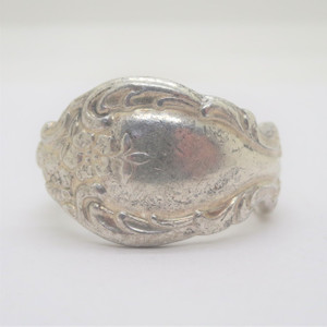Vintage Heirloom Sterling by Oneida Sterling Silver Spoon Wrap Ring Expandable