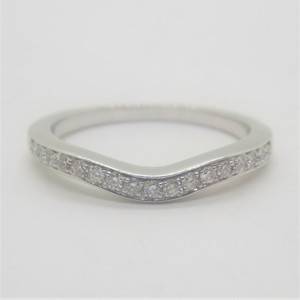 10k White Gold .20ct TW Diamond Pave Enhancer Band Ring Size 7 10k White Gold .20ct TW Diamond Pave Enhancer Band Ring Size 7