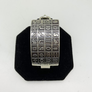 Egyptian Hieroglyphics Sterling Silver Bracelet Egyptian Hieroglyphics Sterling Silver Bracelet