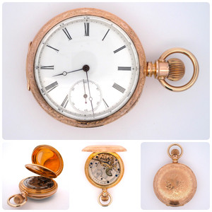 Vintage 1882 Longines 21 LS GF Pocket Watch (B18445 EH)