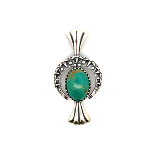 Sterling Silver Carolyn Pollack Relios Turquoise Pendent Sterling Silver Carolyn Pollack Relios Turquoise Pendent