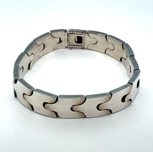 Sterling Silver Heavy Men Link Bracelet Sterling Silver Heavy Men Link Bracelet