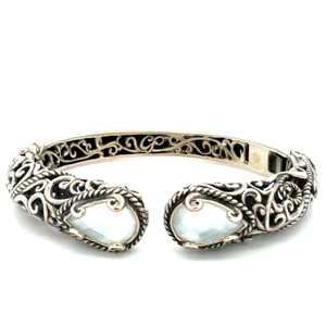 Carolyn Pollack Sterling Silver Doublet Cuff Bracelet Carolyn Pollack Sterling Silver Doublet Cuff Bracelet