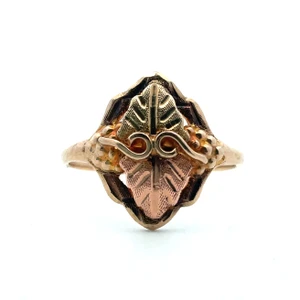 12k Black Hills Gold Ring Size 5 ½