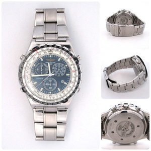 Vintage 1990's Breitling Jupiter Pilot Quartz A59028 42mm Men's Watch (B24314 EH)