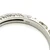 18k White Gold .72ct Princess Cut Diamond Ring with Filigree Detailing and Diamond Accents  2 Matching Wedding Bands Size 6 1/2