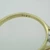 10k Yellow Gold Ap .10ct Princess Cut Diamond Solitaire Ring Size 7 1/4