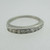 Vintage Platinum Diamond Band Size 5 1/2