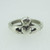 Sterling Silver Claddagh Ring Size 6 1/4