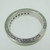 19k White Gold St Onge 1/3ct TW Diamond Band Love Forever Size 7 