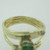 14k Yellow Gold Tsavortie and Diamond Twist Ring Size 4 1/4