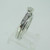 10k White Gold .15ct Round Brilliant Cut Diamond Ring with Wedding Band Size 7 1/4
