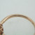 14k Rose Gold .54ct Round Brilliant Cut Diamond Ring with Diamond Halo Ring Size 6 1/2